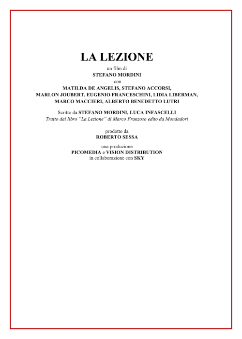 La Lezione